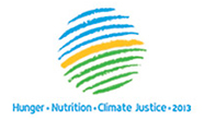 Hunger Nutrition Climate Justice Logo