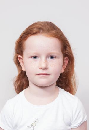 Example of Acceptable Child Passport Photograph - Background