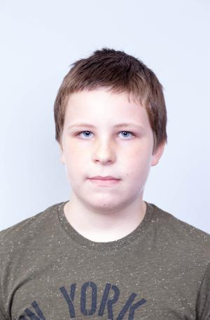 Example of Acceptable Child Passport Photograph - Pose and Expression
